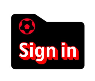 Screenshot of club sign-in page