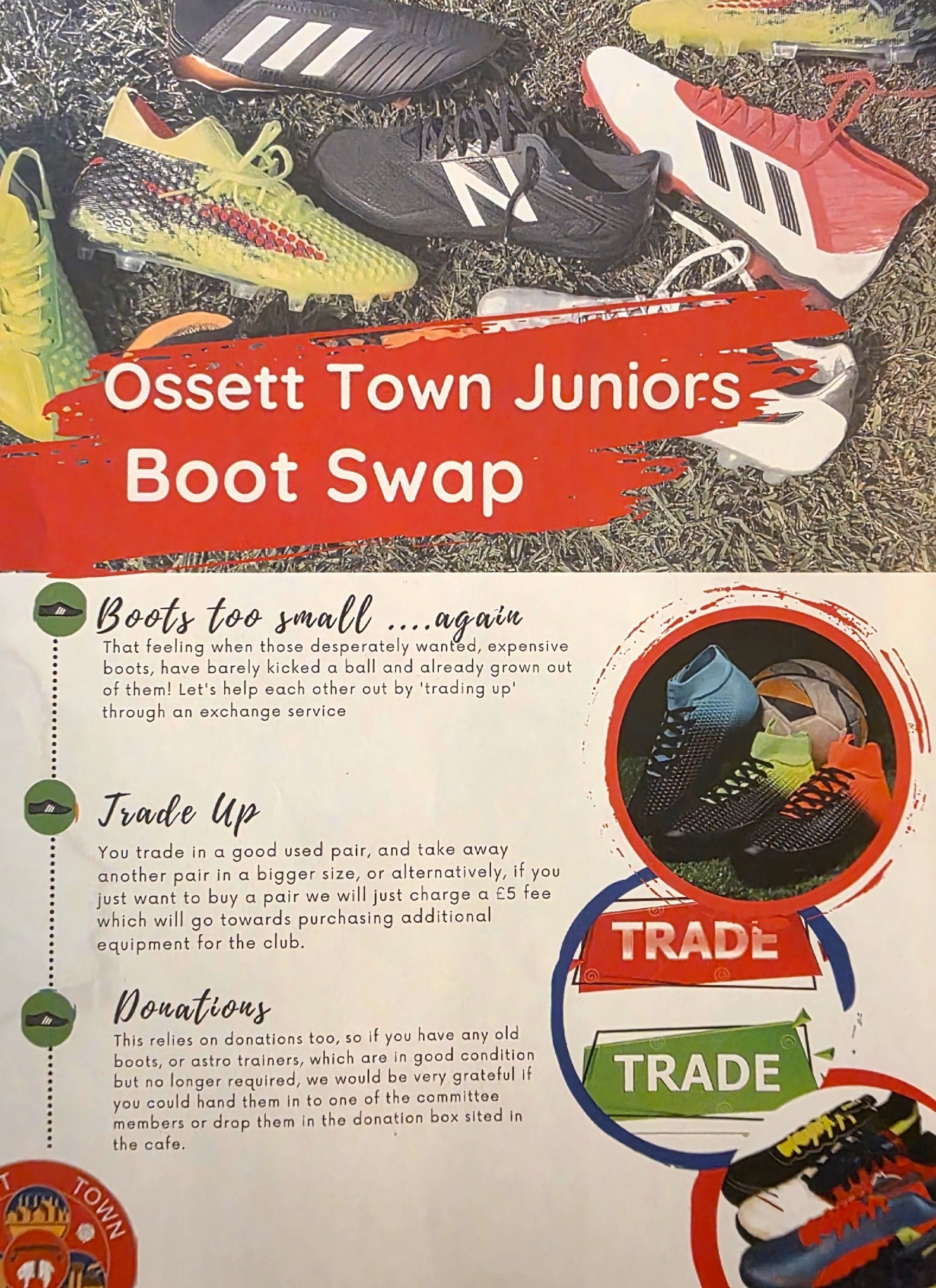 Boot Swap at Springmill Clubhouse