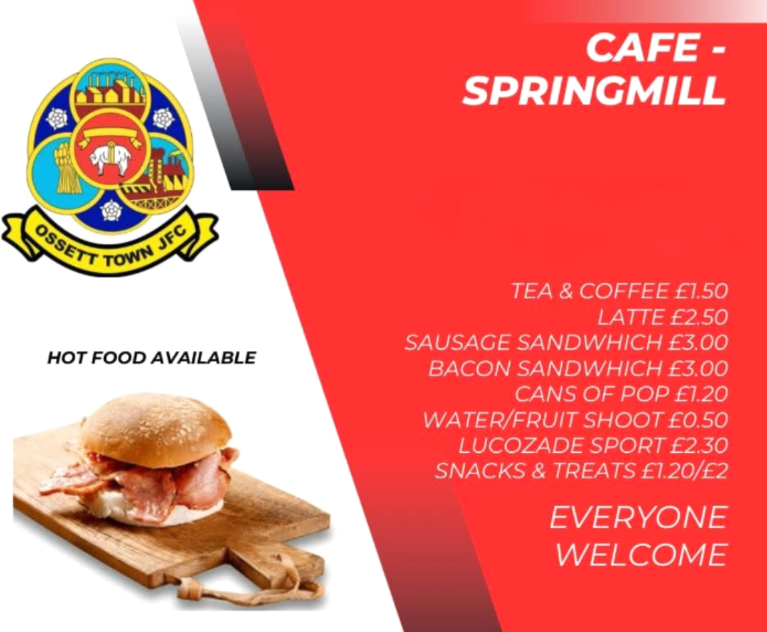 Springmill Café leaflet