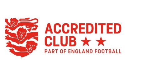 FA 2-Star Accredited Club badge representing quality grassroots standards